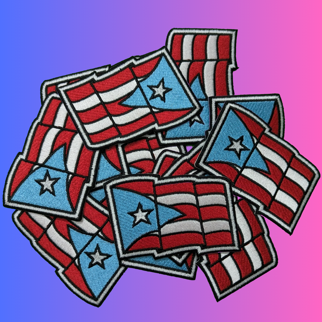 Parche de la bandera de Puerto Rico