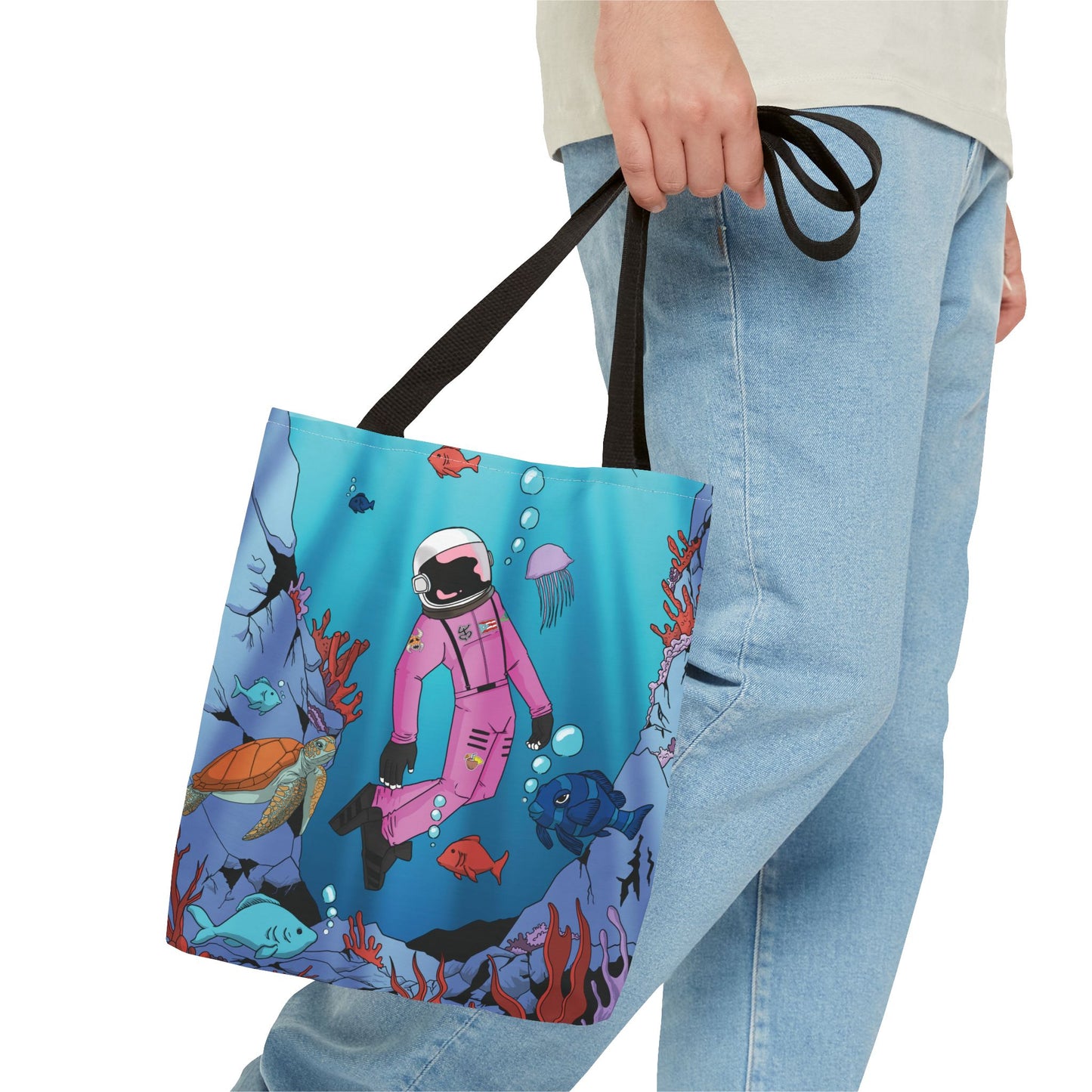 Underwater Exploration Tote Bag