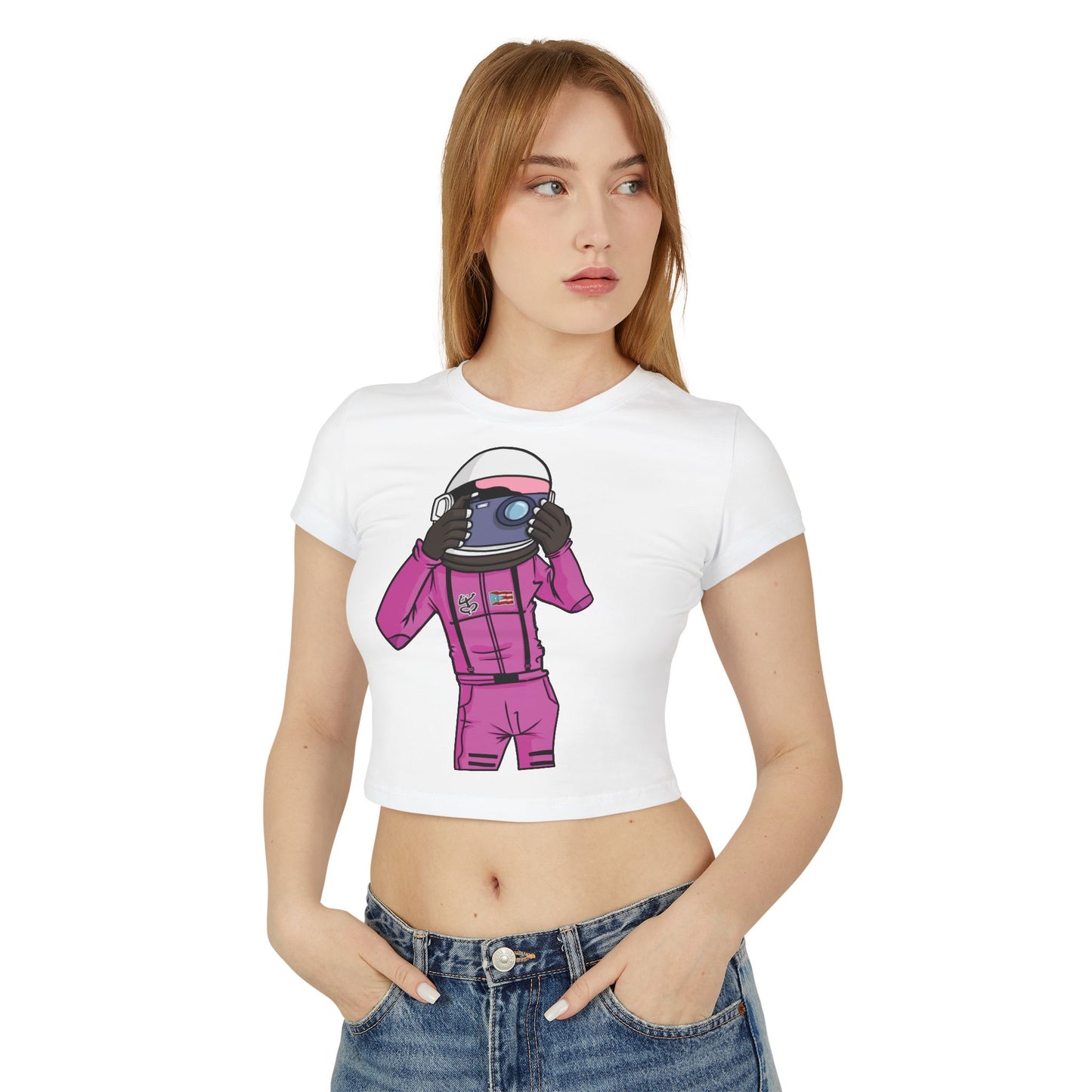 Crop Top Tee - Cozmic Taking Pictures