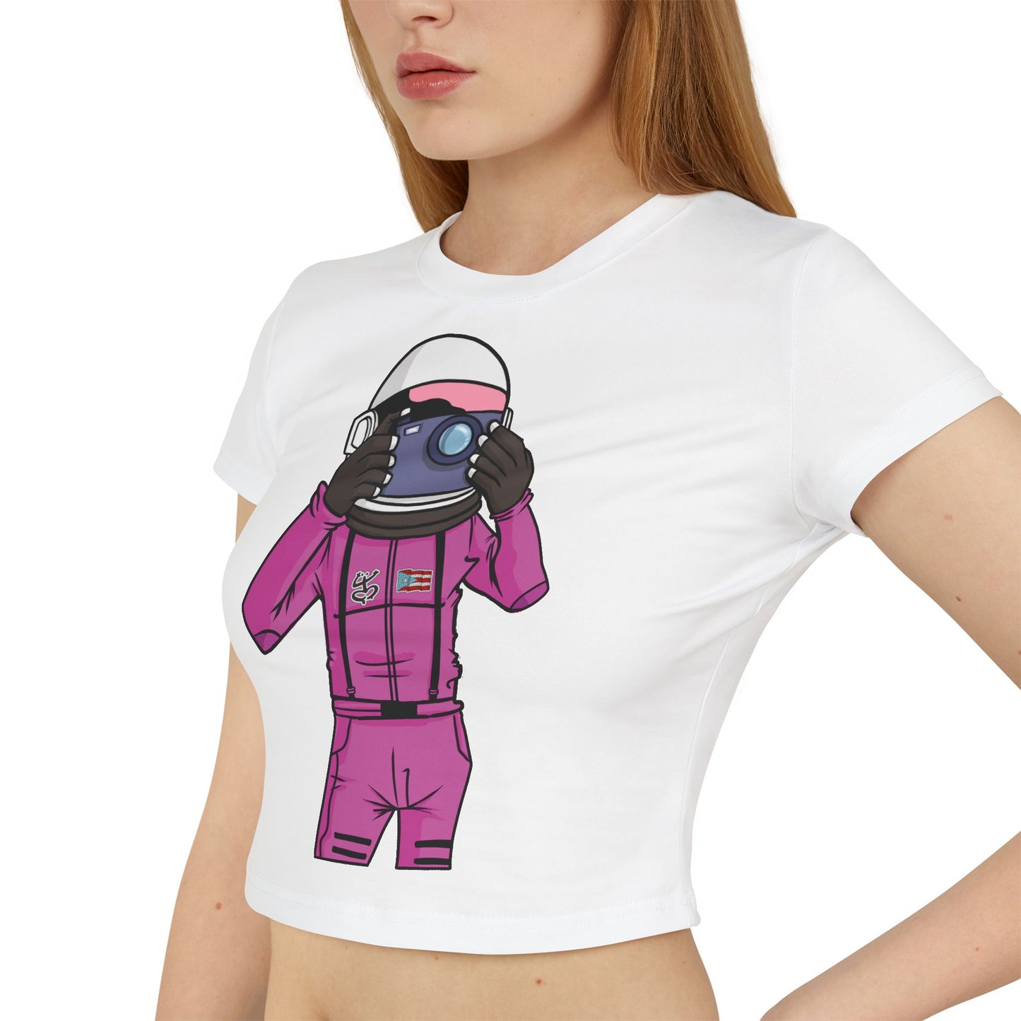 Crop Top Tee - Cozmic Taking Pictures