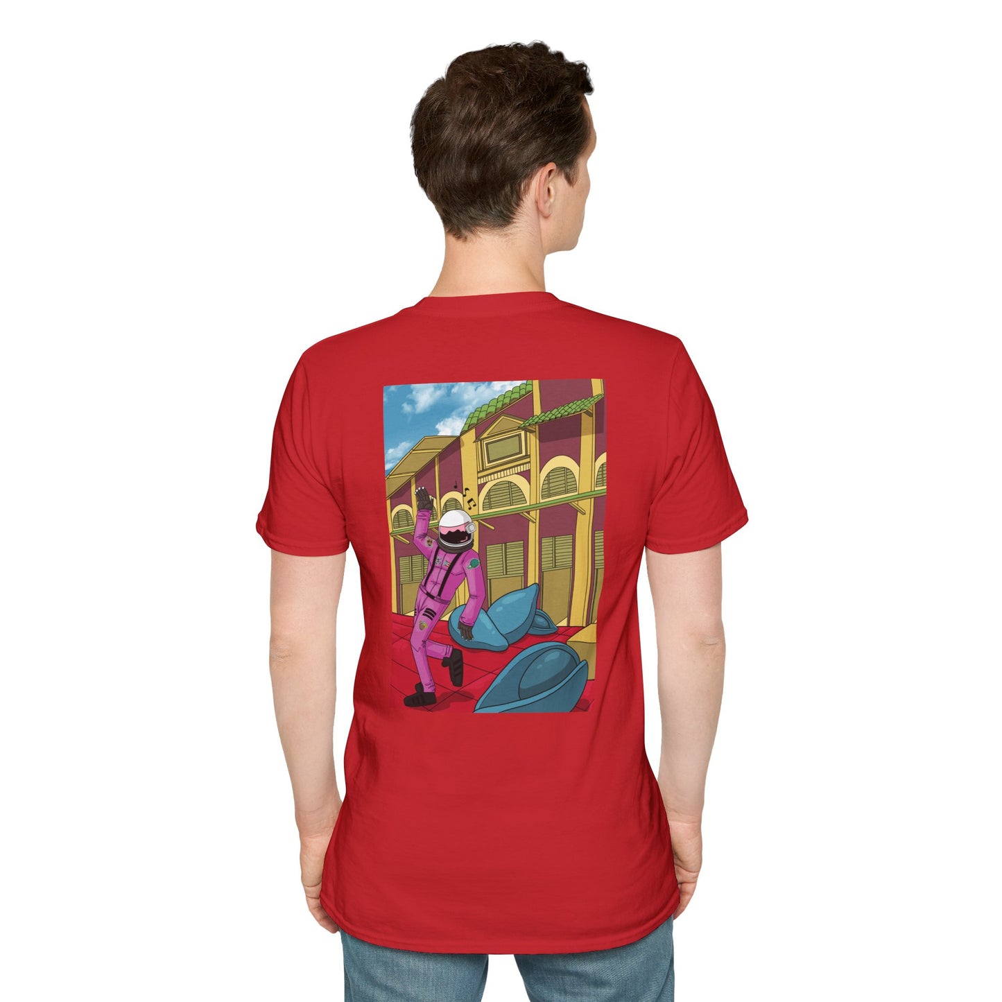 Dancing in La Placita Cozmic Unisex T-Shirt