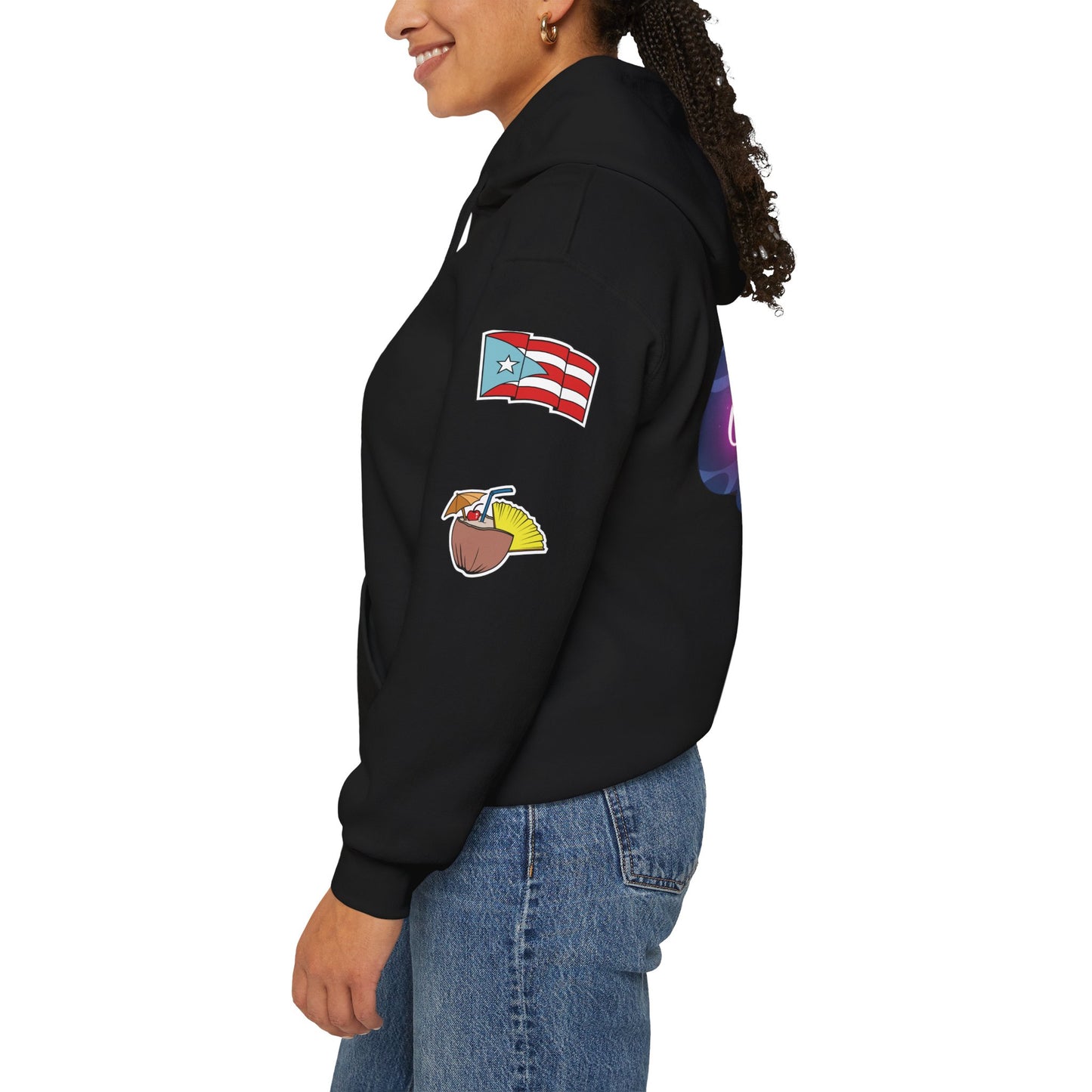 Sudadera con capucha Cozmic Puerto Rico Vibes