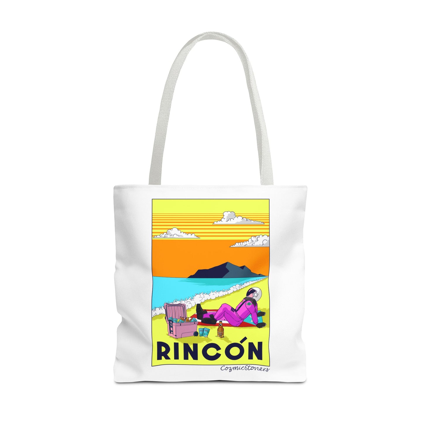 Tote Bag featuring Cozmic in Rincon Puerto Rico