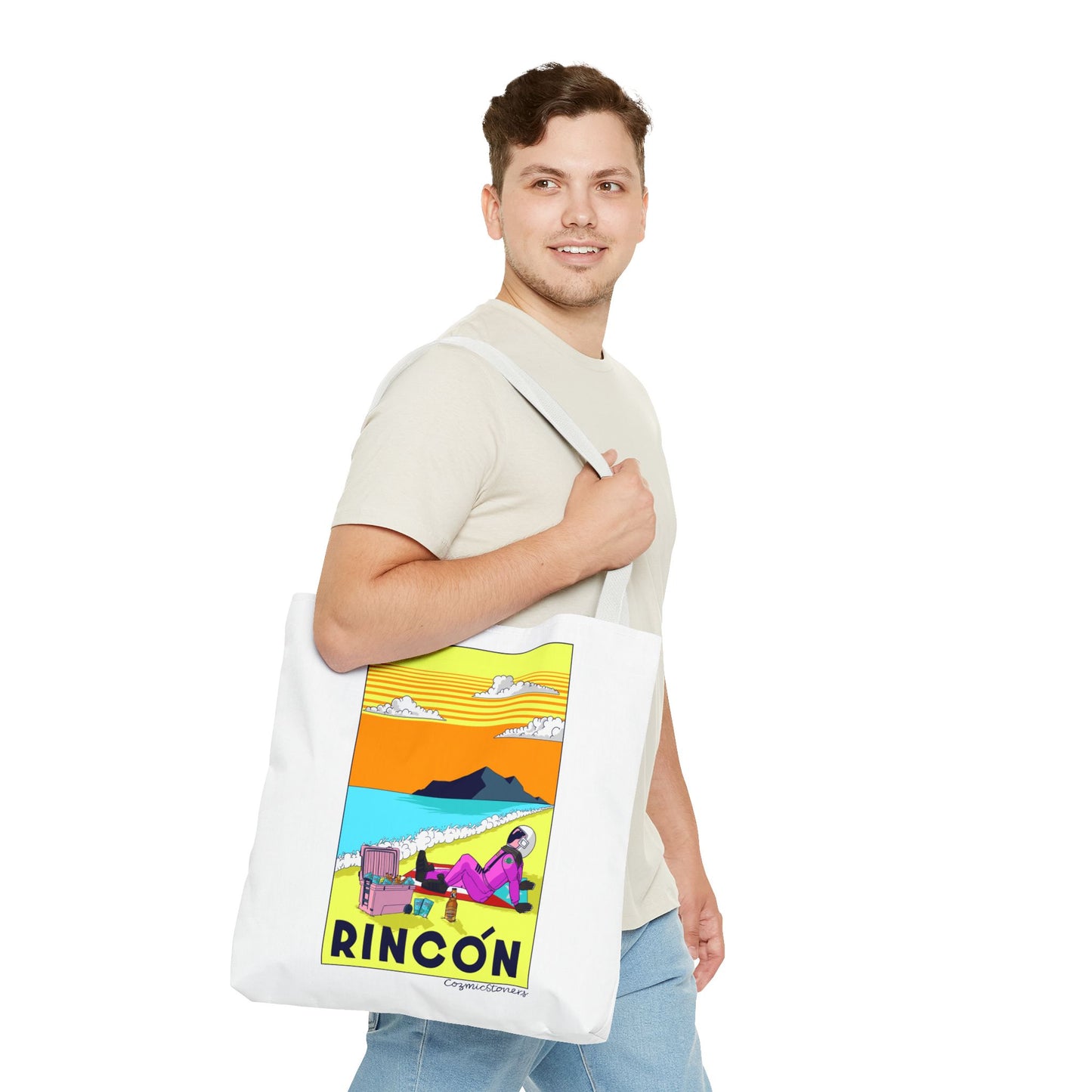Bolsa de mano con Cozmic en Rincon Puerto Rico