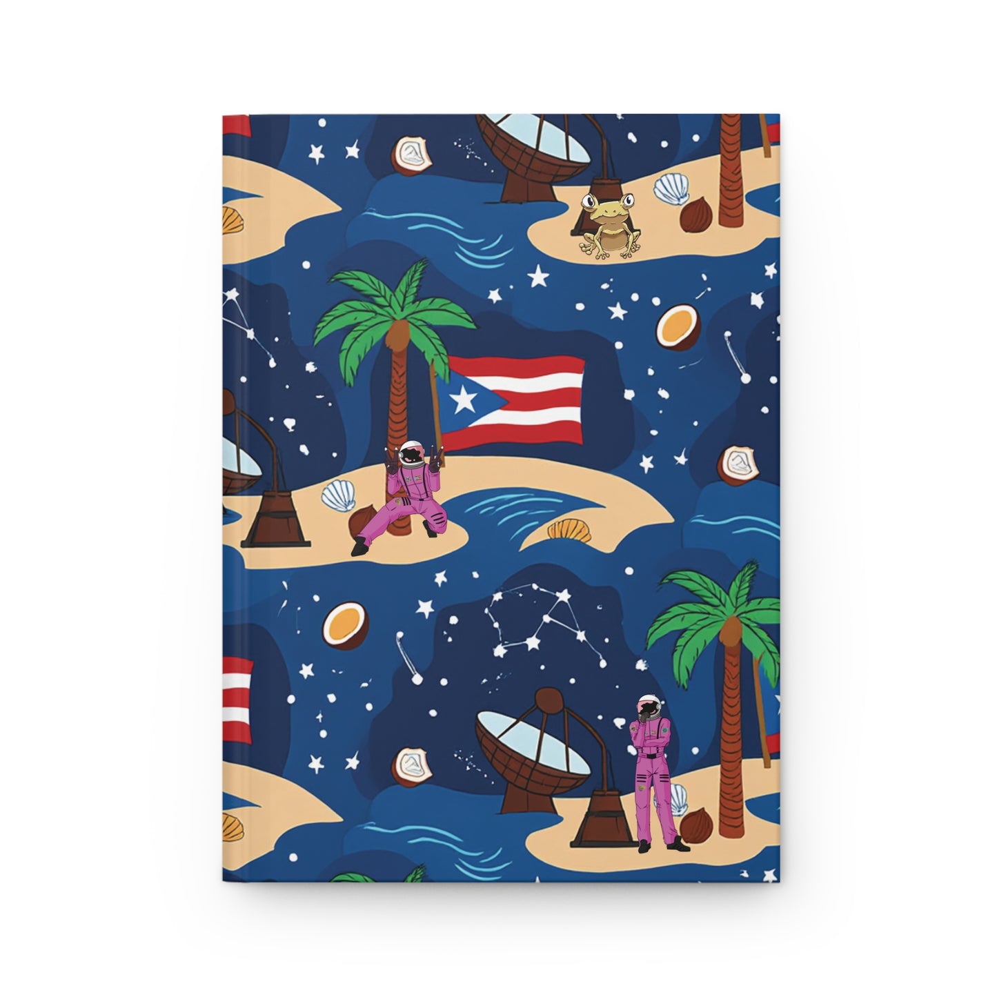 Cuaderno de notas del espacio cósmico