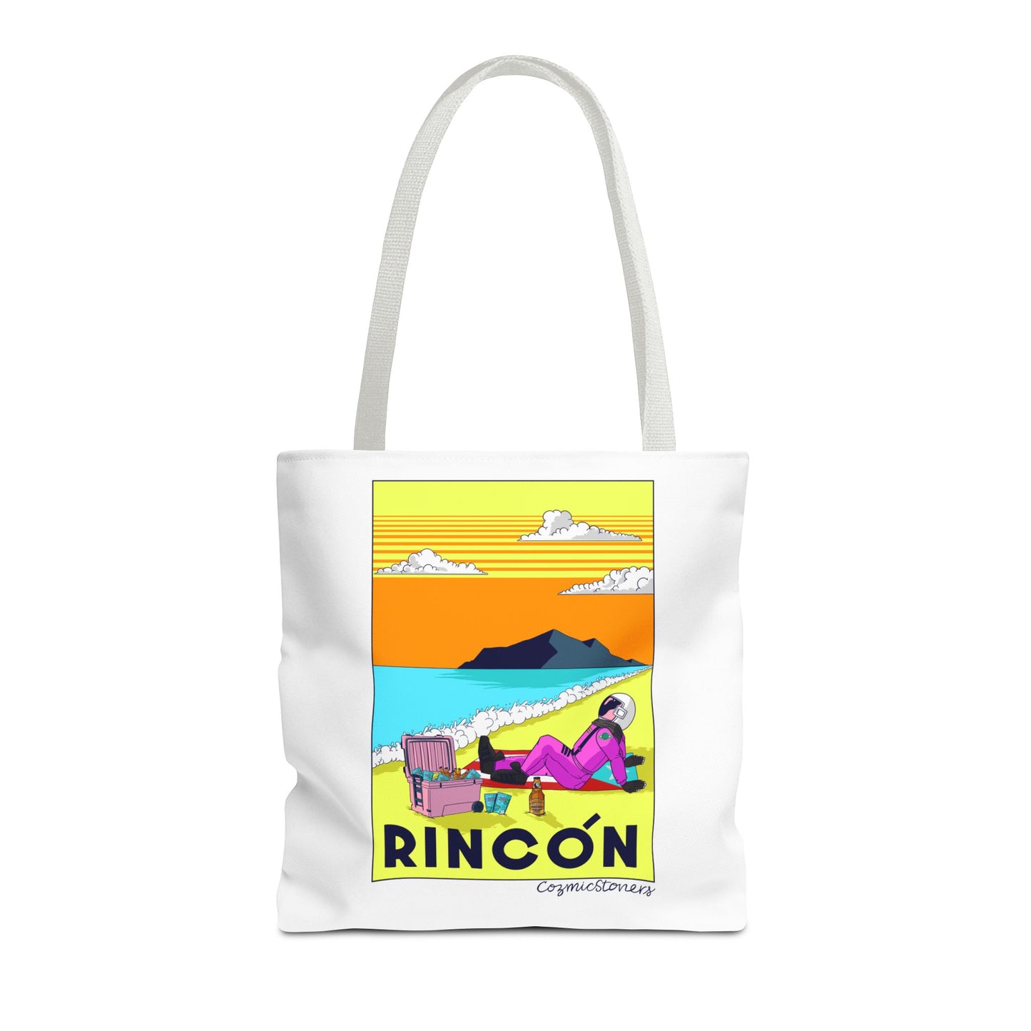 Bolsa de mano con Cozmic en Rincon Puerto Rico