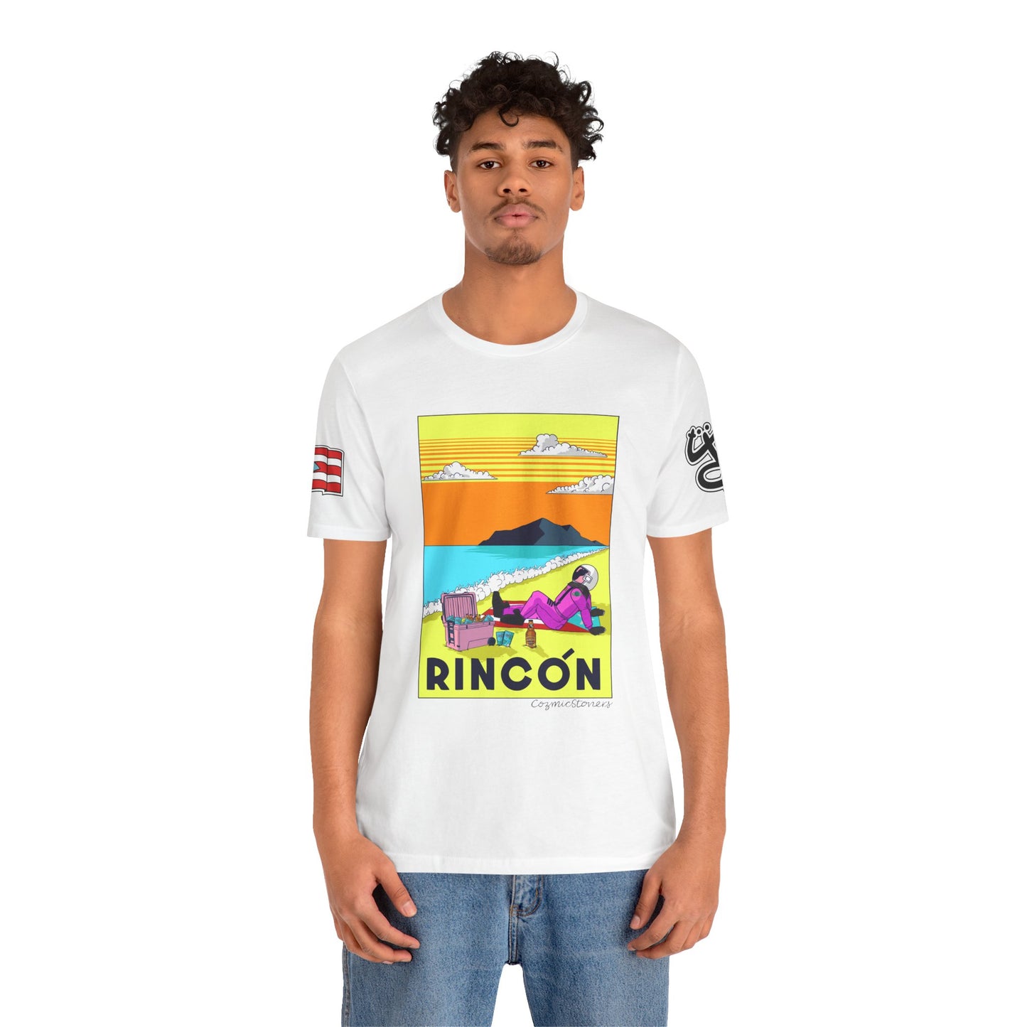 Cozmic in Rincon - Beach Vibes Unisex Tee