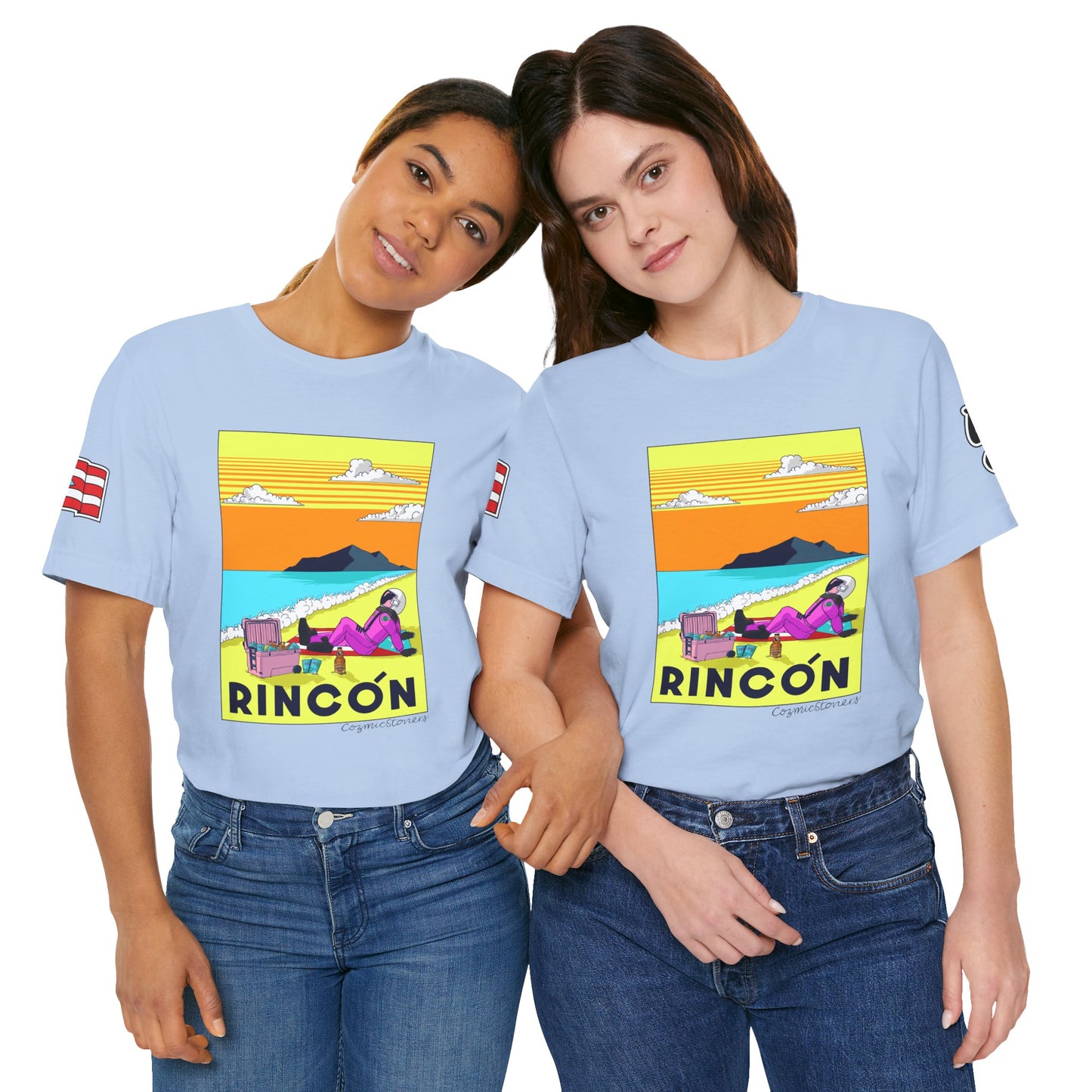 Cozmic in Rincon - Beach Vibes Unisex Tee