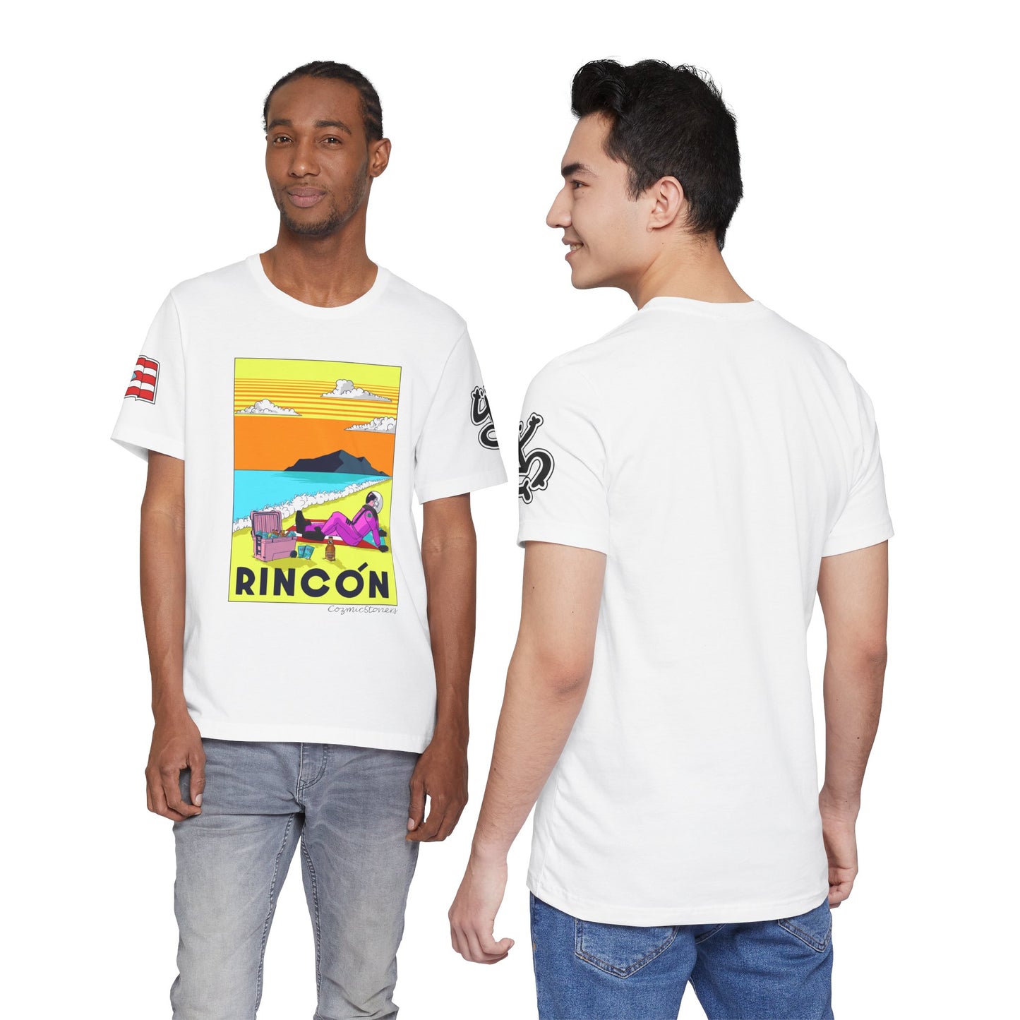 Camiseta unisex Cozmic en Rincon - Beach Vibes