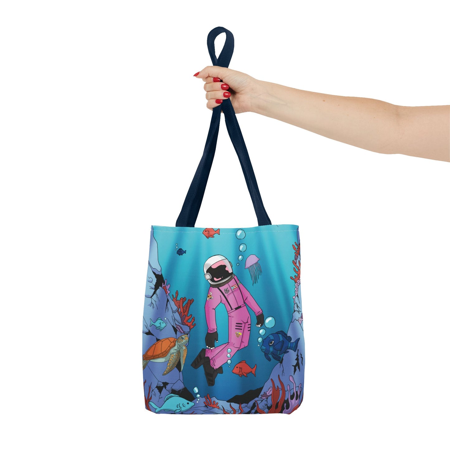 Underwater Exploration Tote Bag