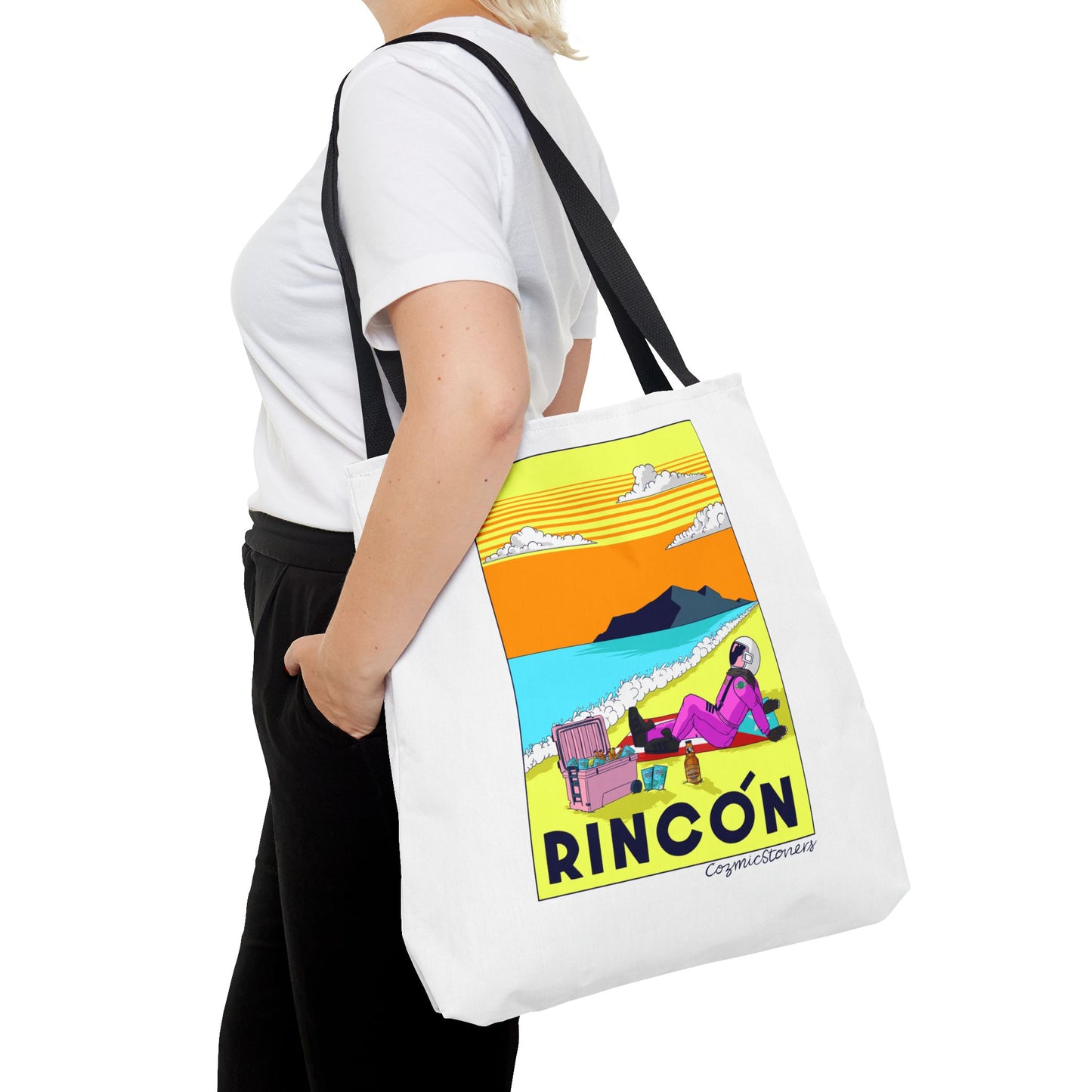 Bolsa de mano con Cozmic en Rincon Puerto Rico