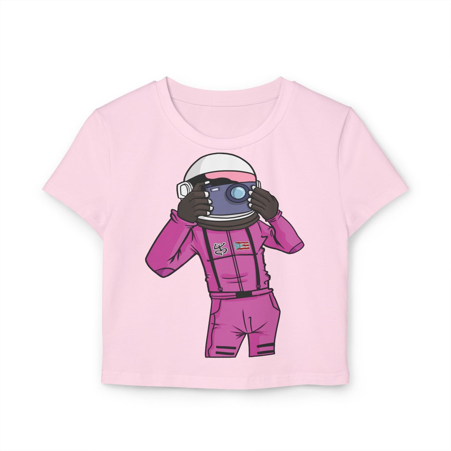 Crop Top Tee - Cozmic Taking Pictures