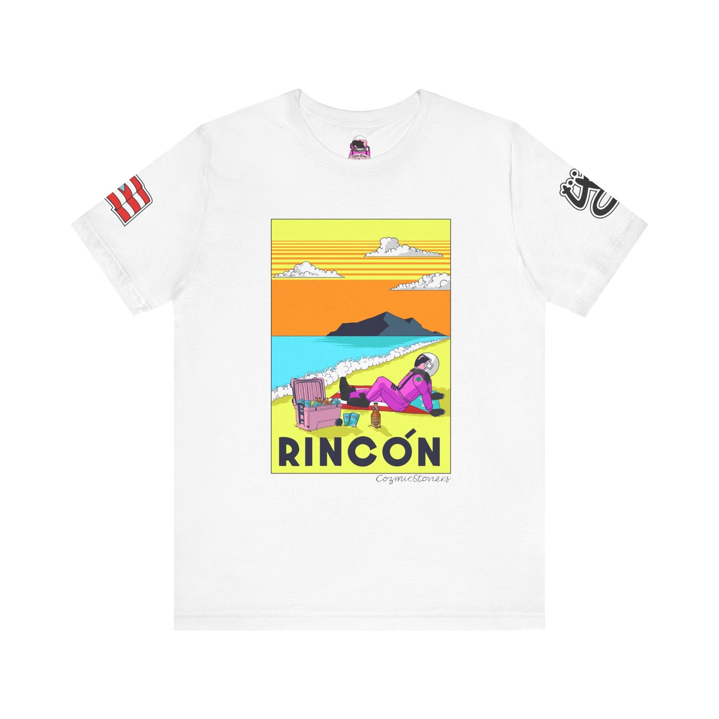 Cozmic in Rincon - Beach Vibes Unisex Tee