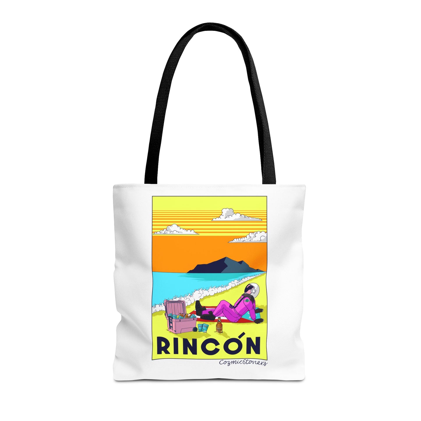 Bolsa de mano con Cozmic en Rincon Puerto Rico