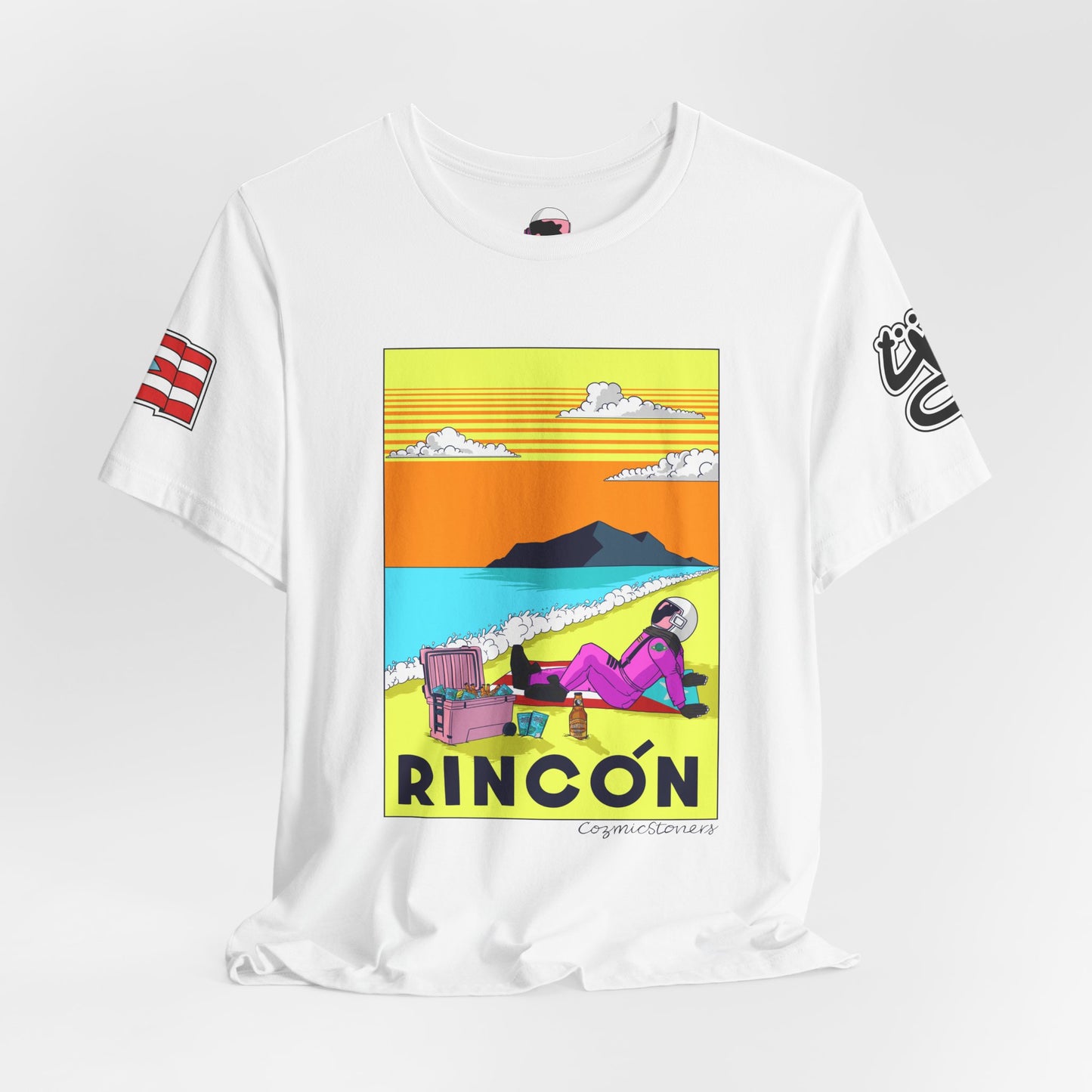 Cozmic in Rincon - Beach Vibes Unisex Tee