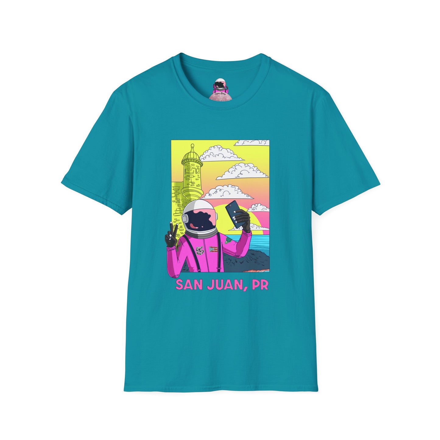 Camiseta Cozmic Selfie - Castillo San Felipe Del Morro