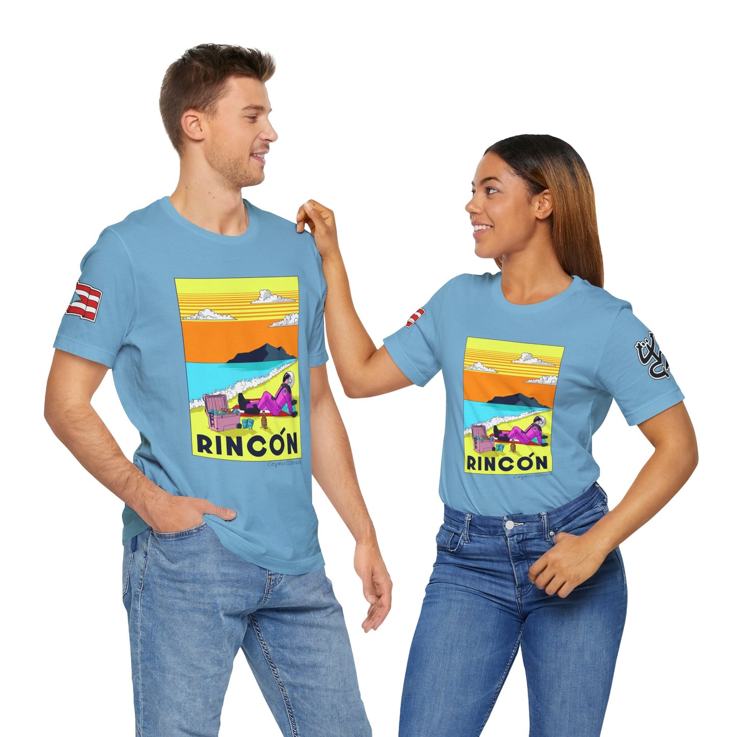 Cozmic in Rincon - Beach Vibes Unisex Tee