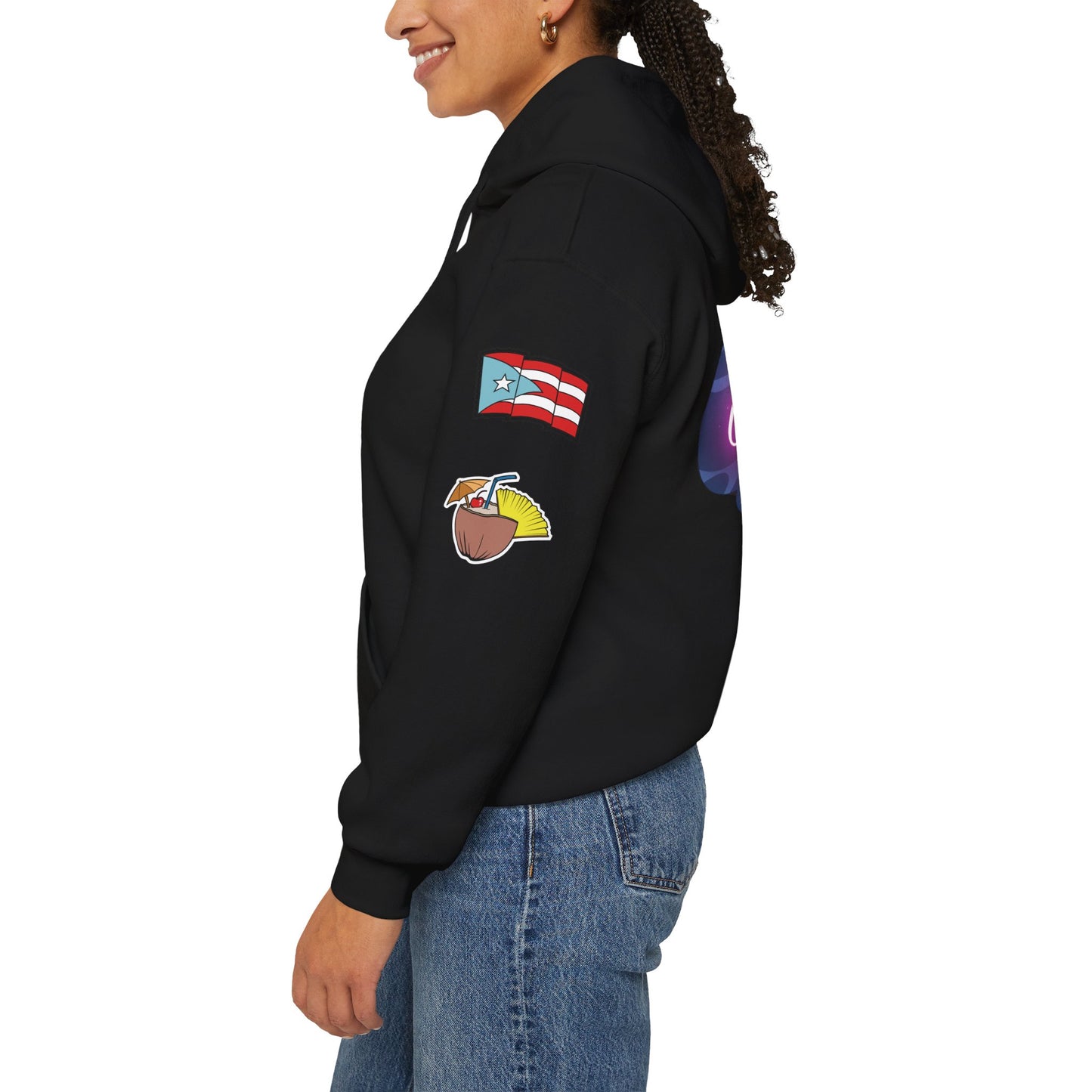 Sudadera con capucha Cozmic Puerto Rico Vibes