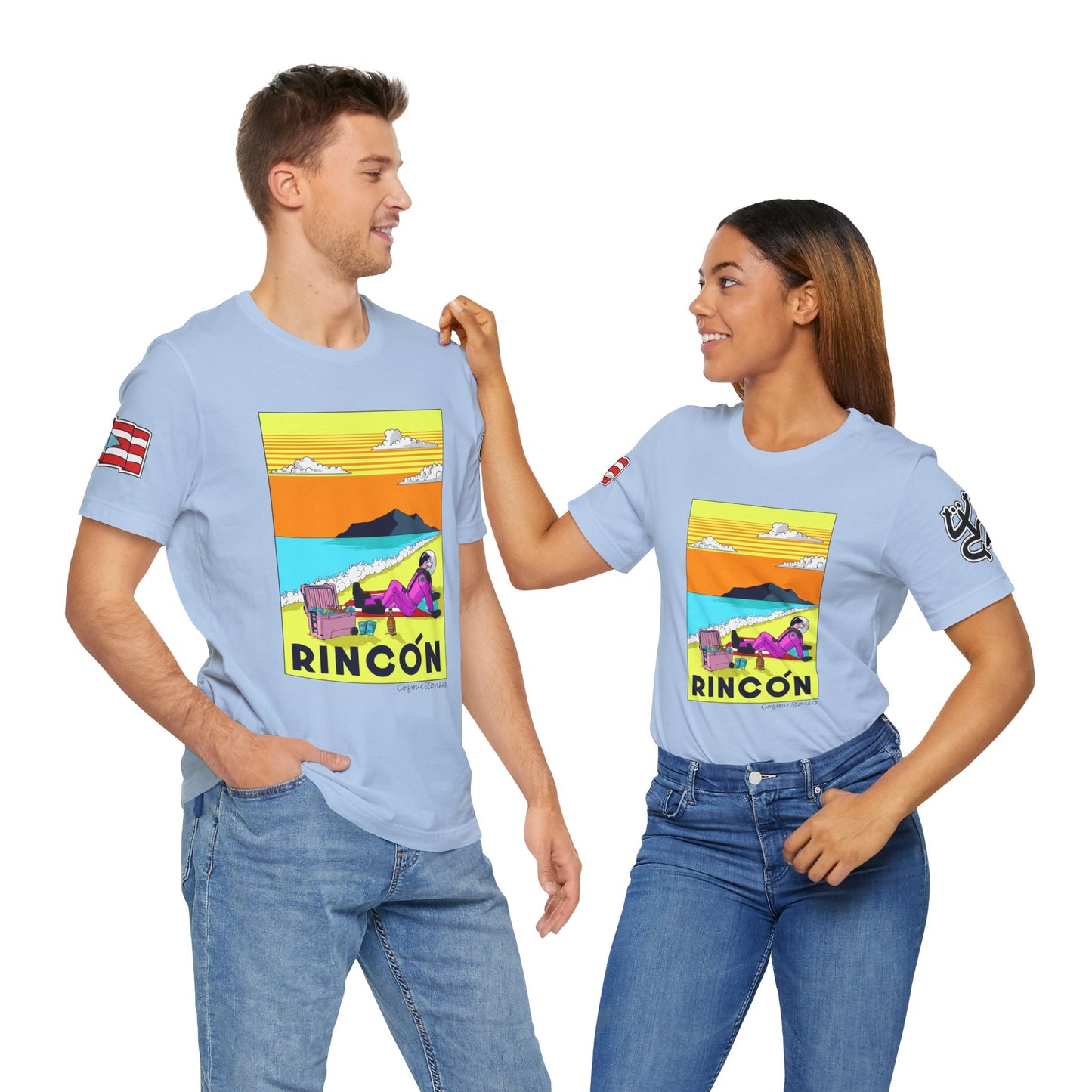 Cozmic in Rincon - Beach Vibes Unisex Tee