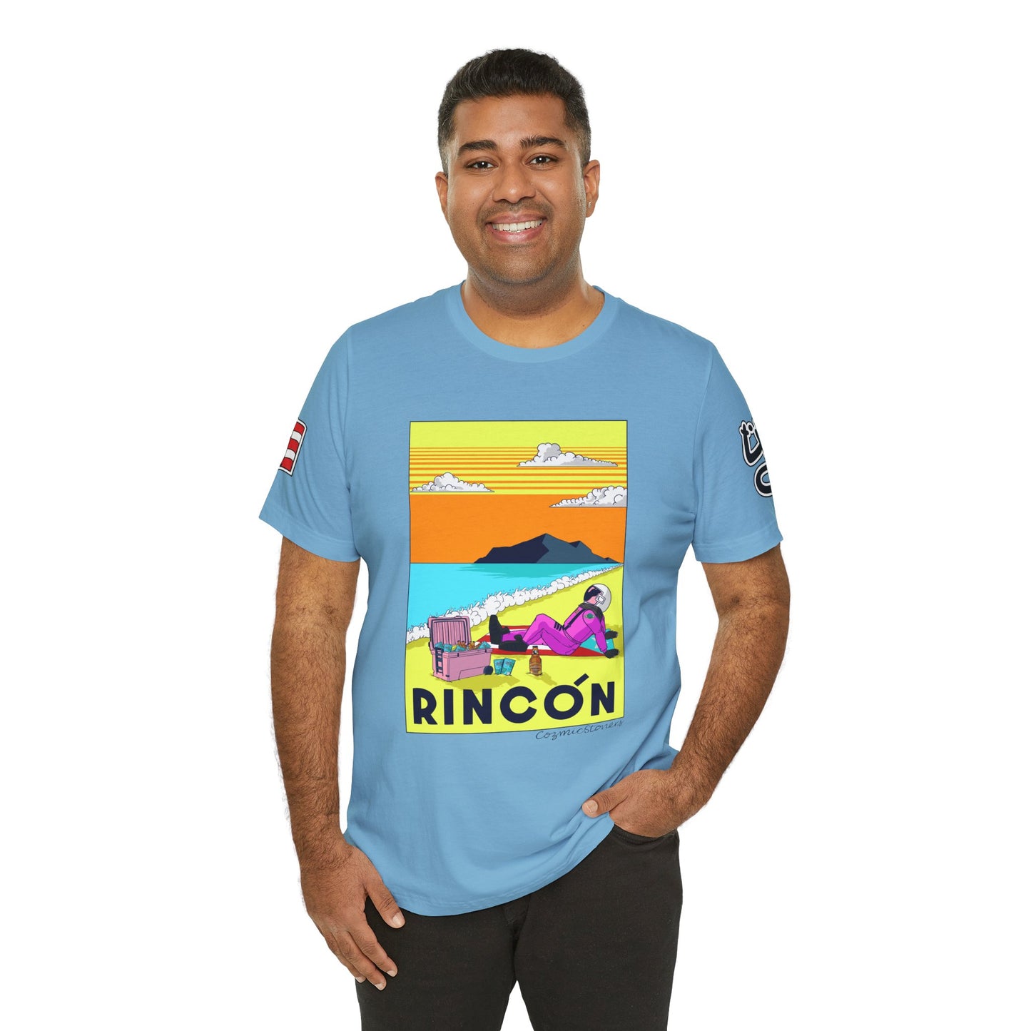 Cozmic in Rincon - Beach Vibes Unisex Tee