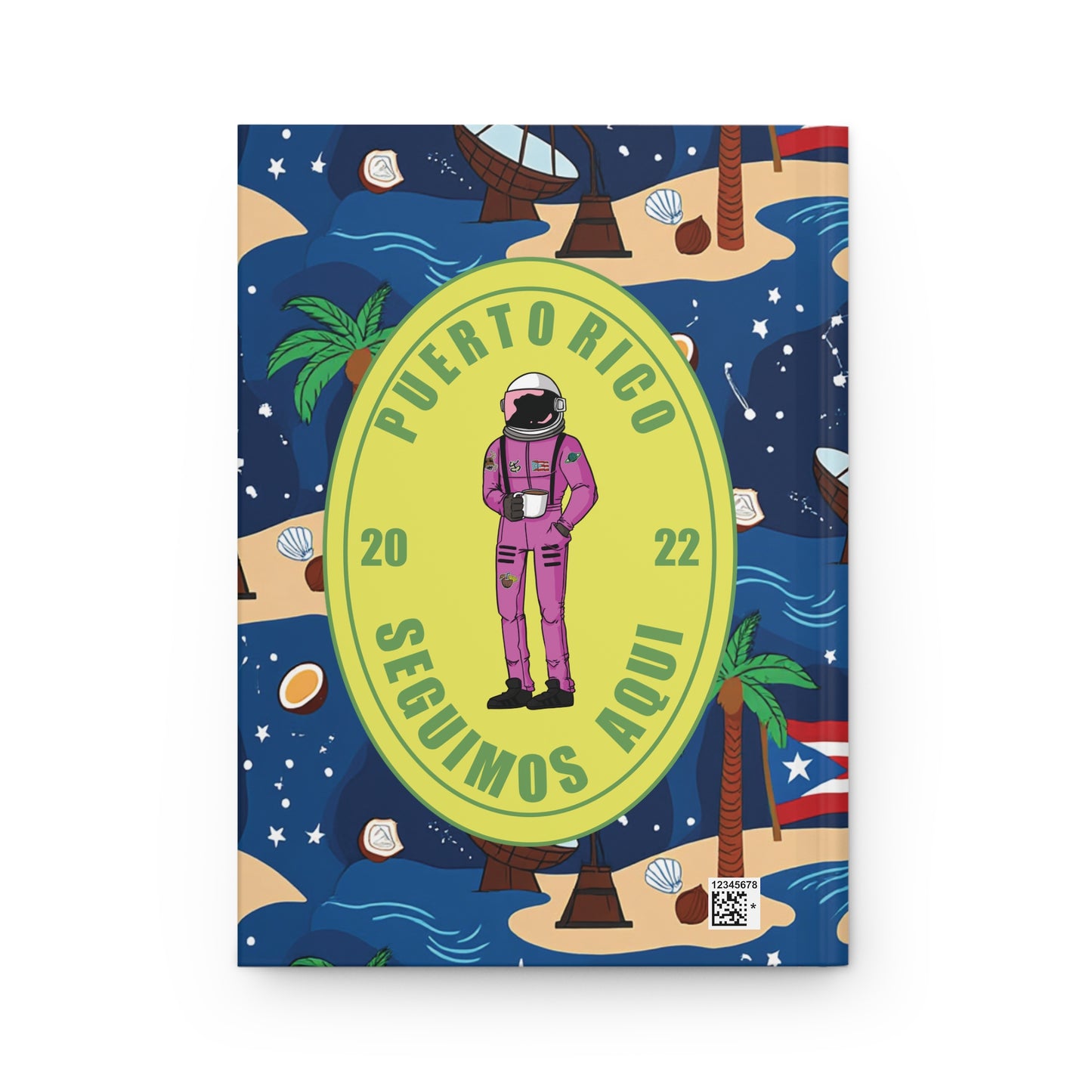 Cuaderno de notas del espacio cósmico
