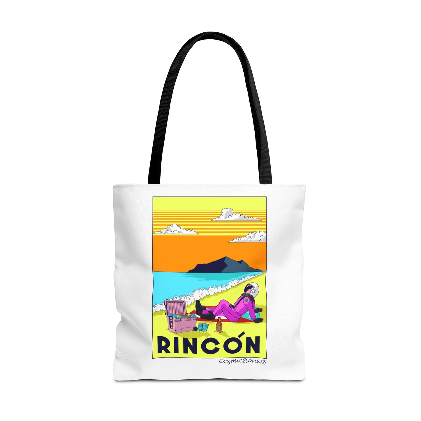 Bolsa de mano con Cozmic en Rincon Puerto Rico