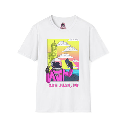 Camiseta Cozmic Selfie - Castillo San Felipe Del Morro