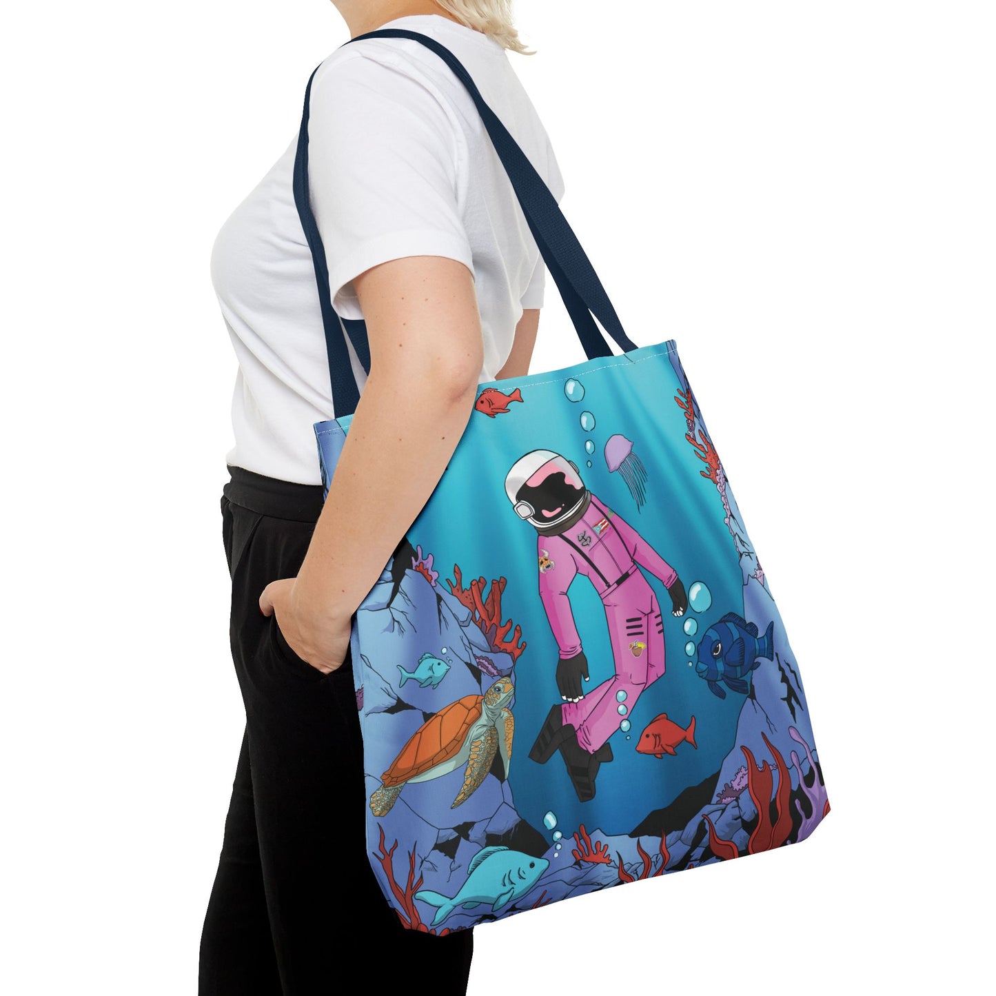 Underwater Exploration Tote Bag