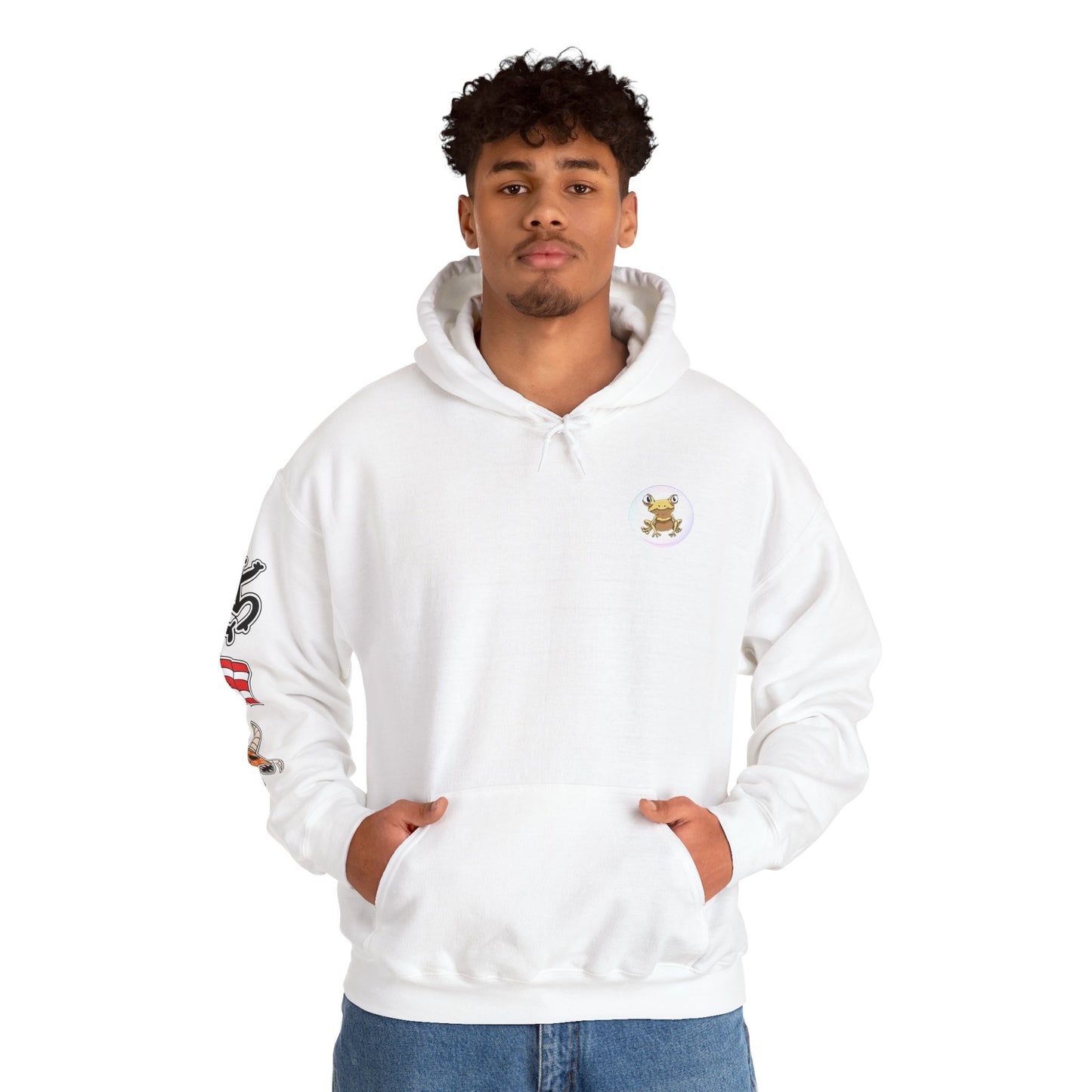 Sudadera con capucha Cozmic Explorando el océano en Puerto Rico Diseño