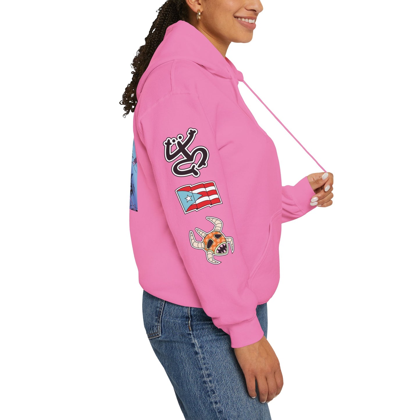 Sudadera con capucha Cozmic Explorando el océano en Puerto Rico Diseño