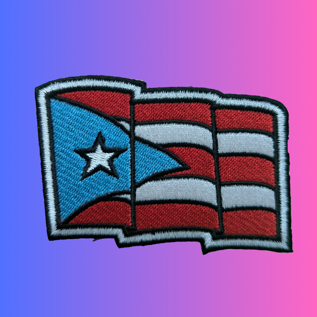 Parche de la bandera de Puerto Rico