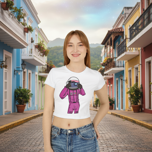 Crop Top Tee - Cozmic Taking Pictures