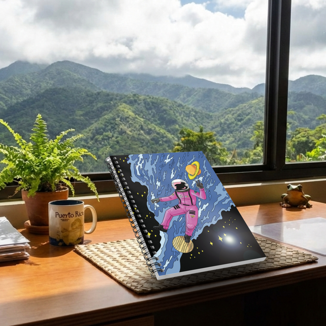 Gem Stone Tracker Notebook - Spiral