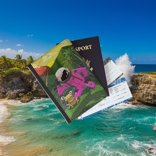 Passport Cover - Cozmic's Coqui Interaction Design