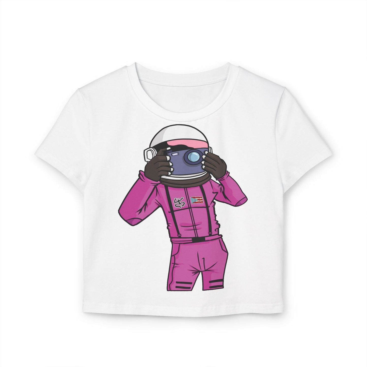 Crop Top Tee - Cozmic Taking Pictures