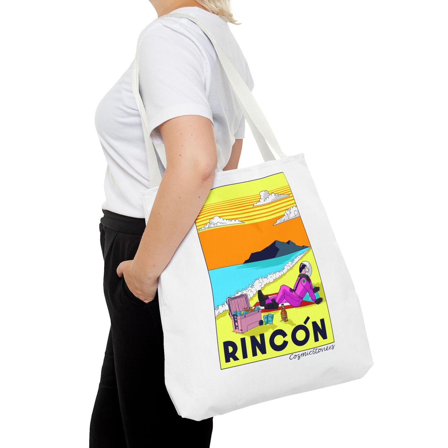 Bolsa de mano con Cozmic en Rincon Puerto Rico