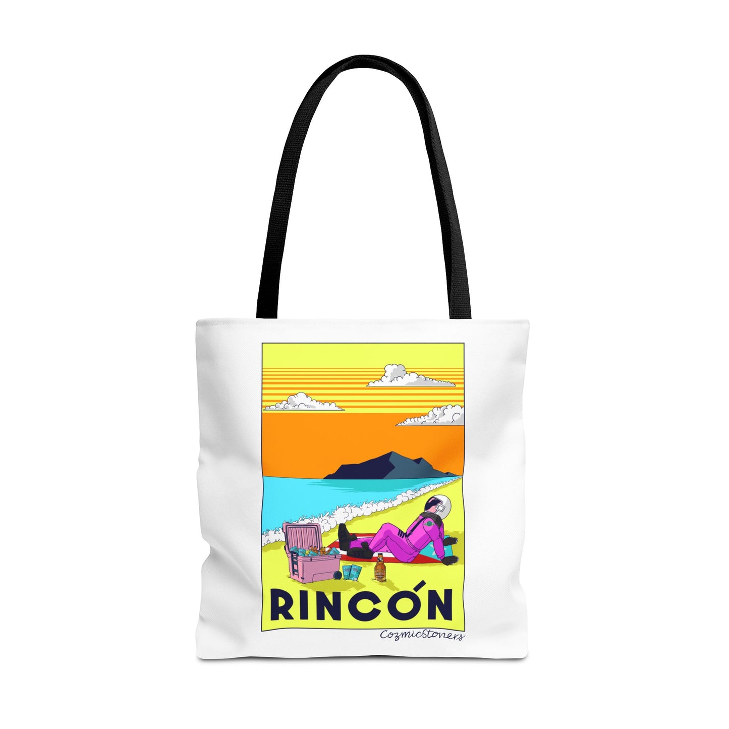 Tote Bag featuring Cozmic in Rincon Puerto Rico
