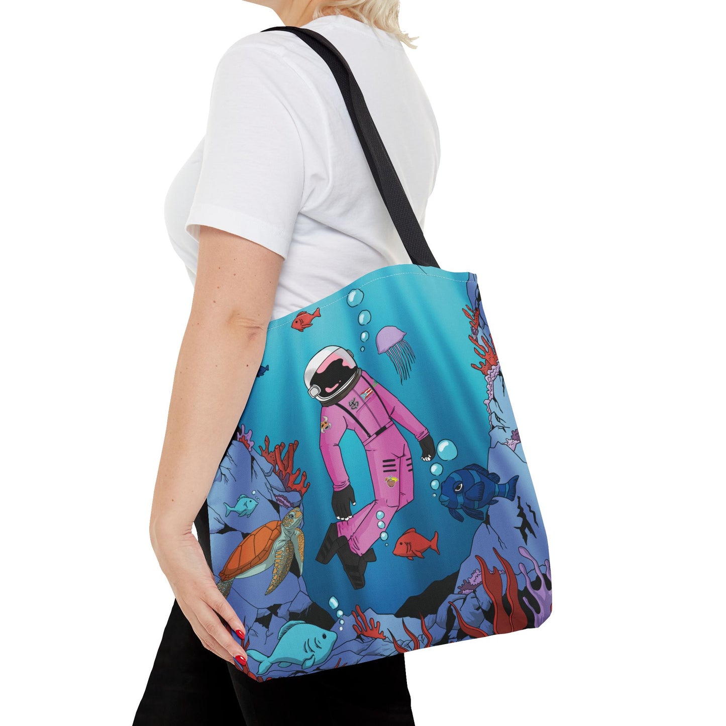 Underwater Exploration Tote Bag