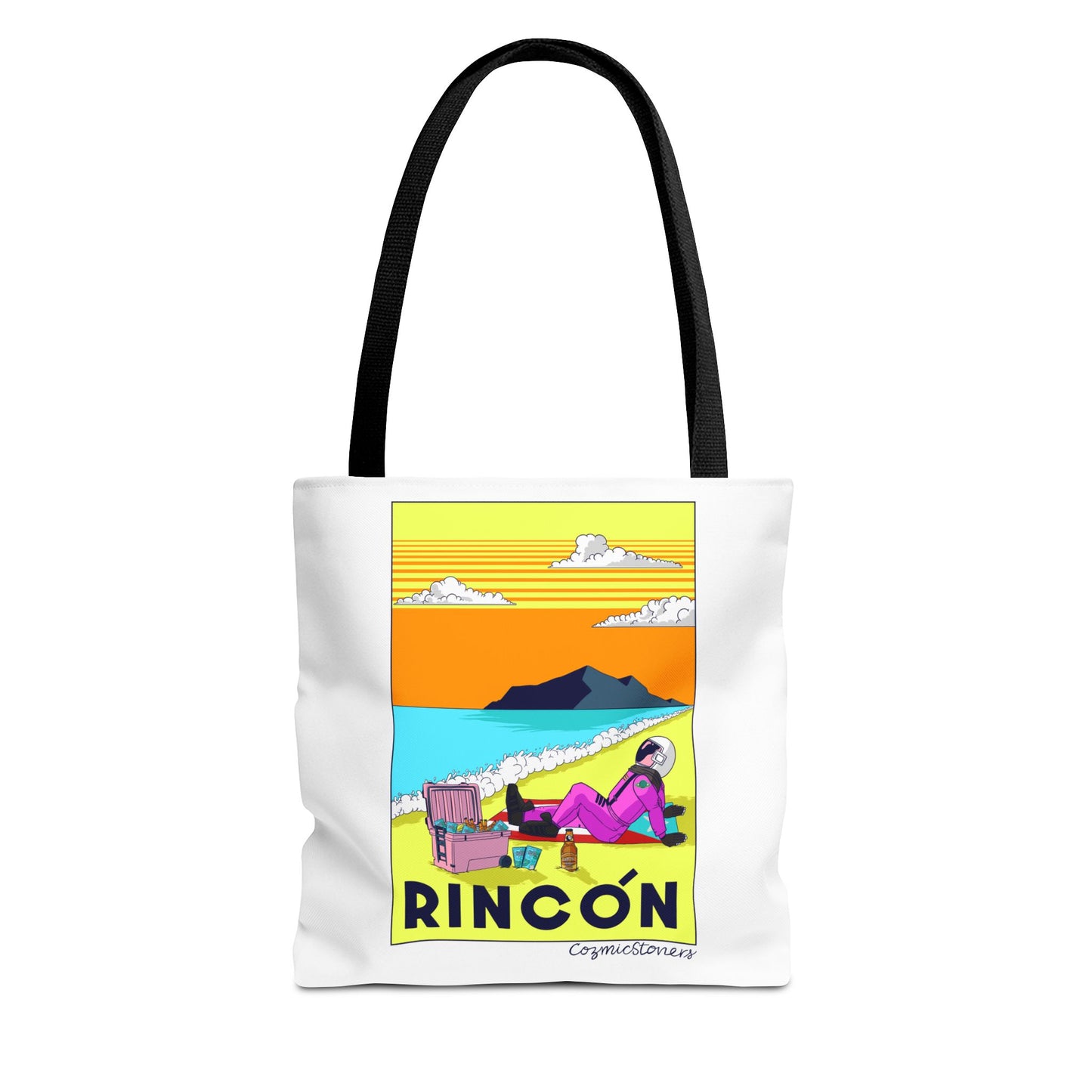 Bolsa de mano con Cozmic en Rincon Puerto Rico