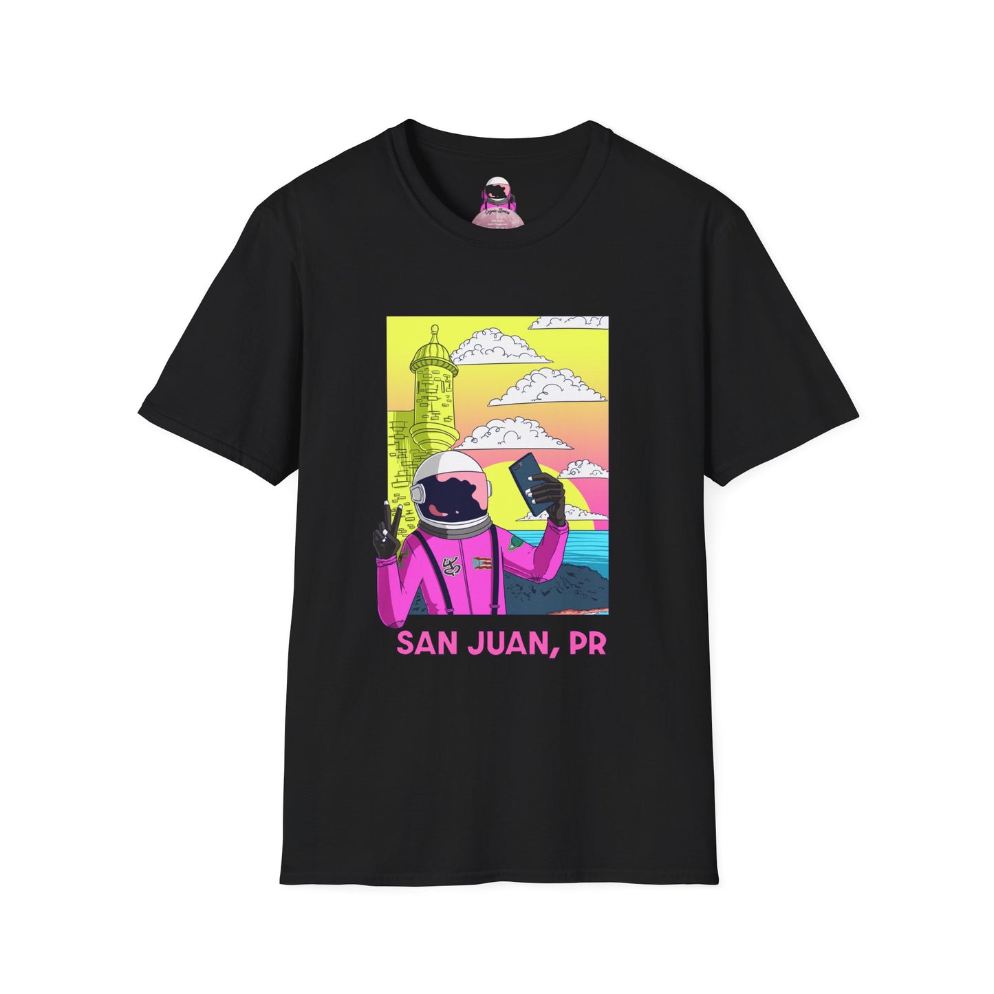 Camiseta Cozmic Selfie - Castillo San Felipe Del Morro