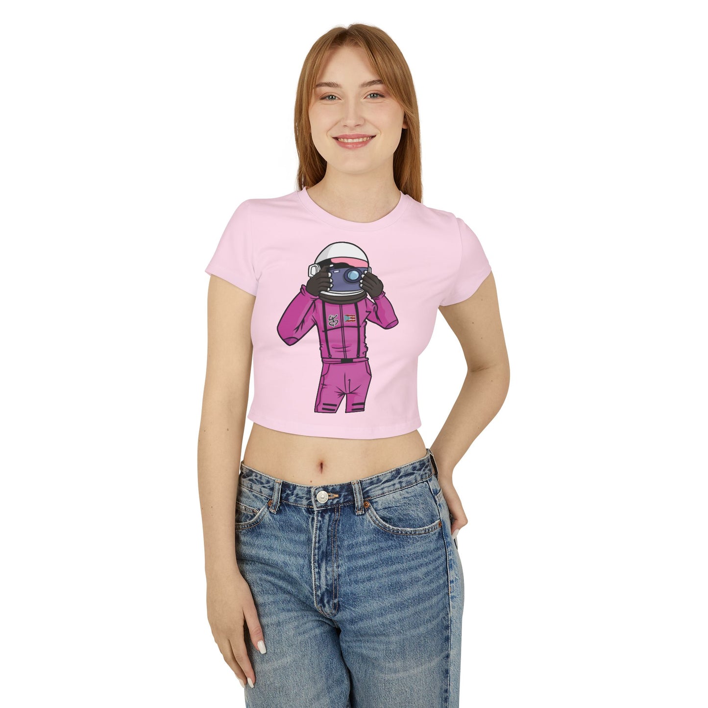 Crop Top Tee - Cozmic Taking Pictures