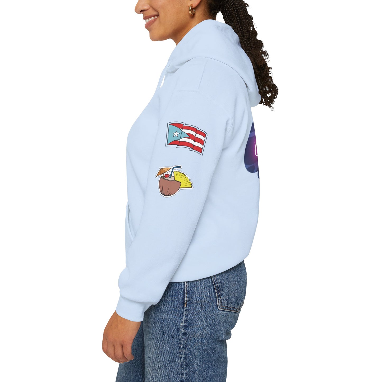 Sudadera con capucha Cozmic Puerto Rico Vibes