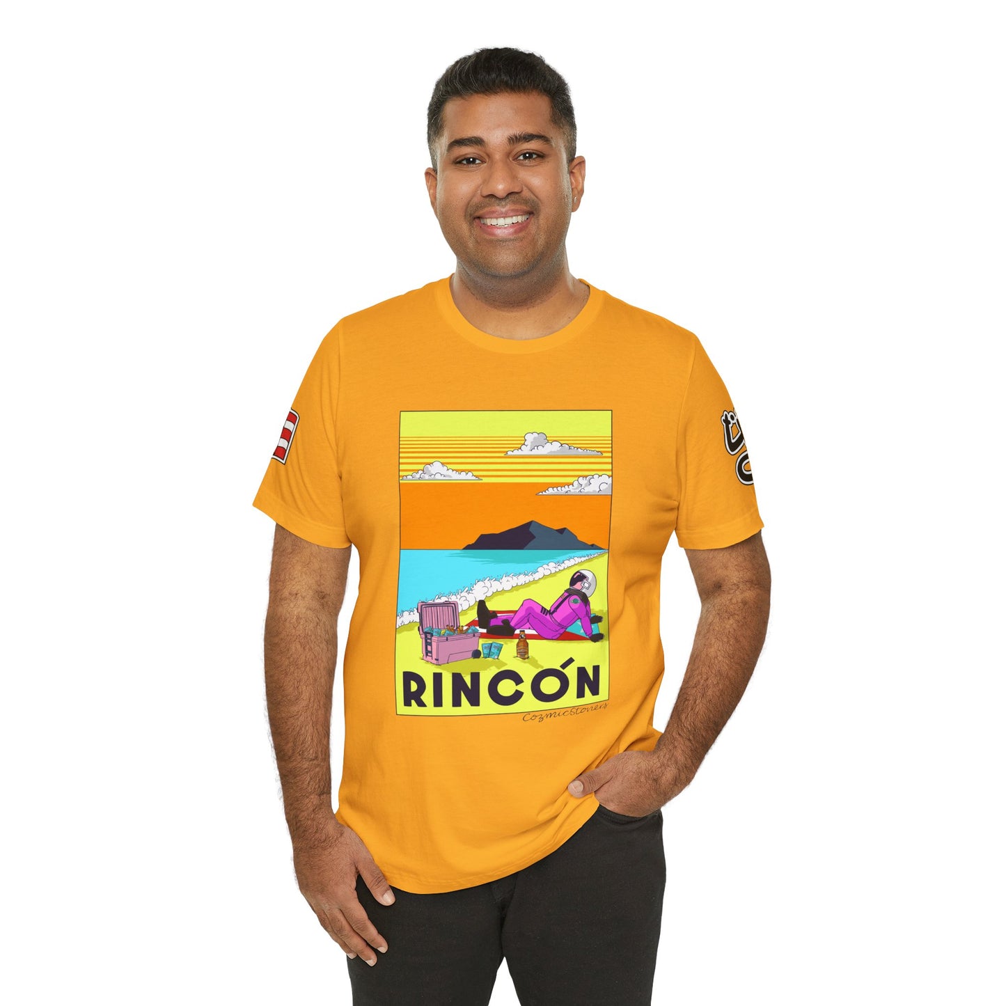 Cozmic in Rincon - Beach Vibes Unisex Tee
