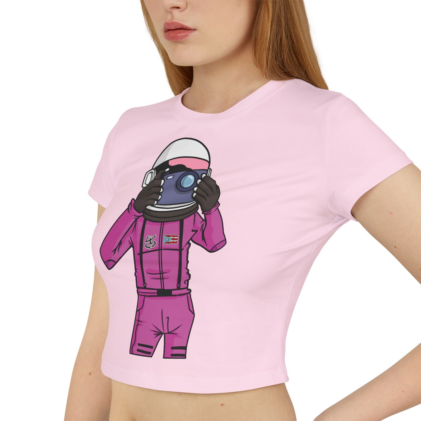 Crop Top Tee - Cozmic Taking Pictures