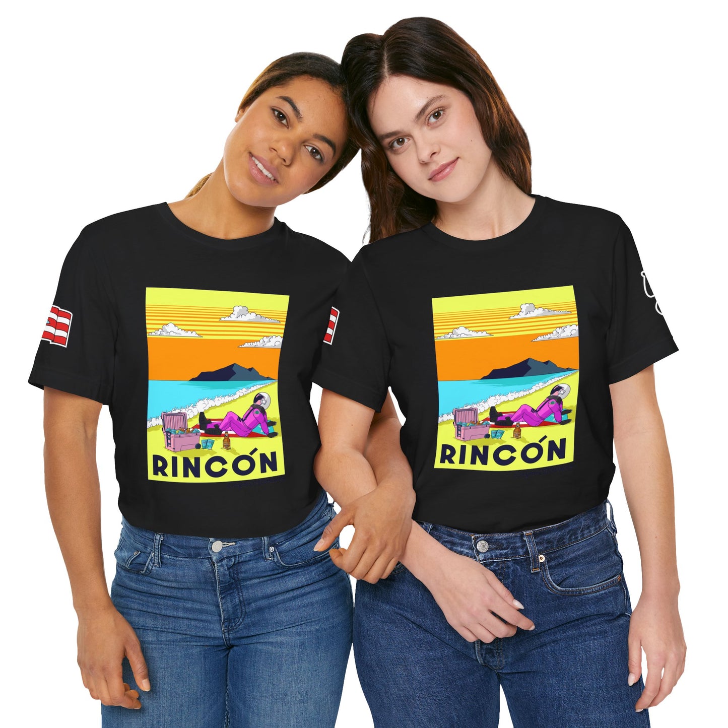 Cozmic in Rincon - Beach Vibes Unisex Tee
