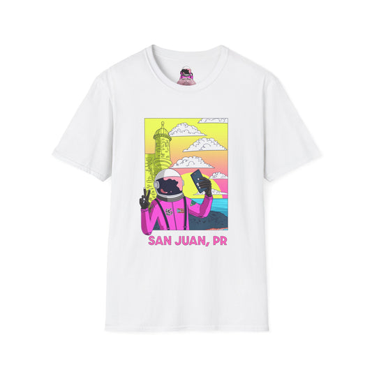 Cozmic Selfie T-Shirt - Castillo San Felipe Del Morro