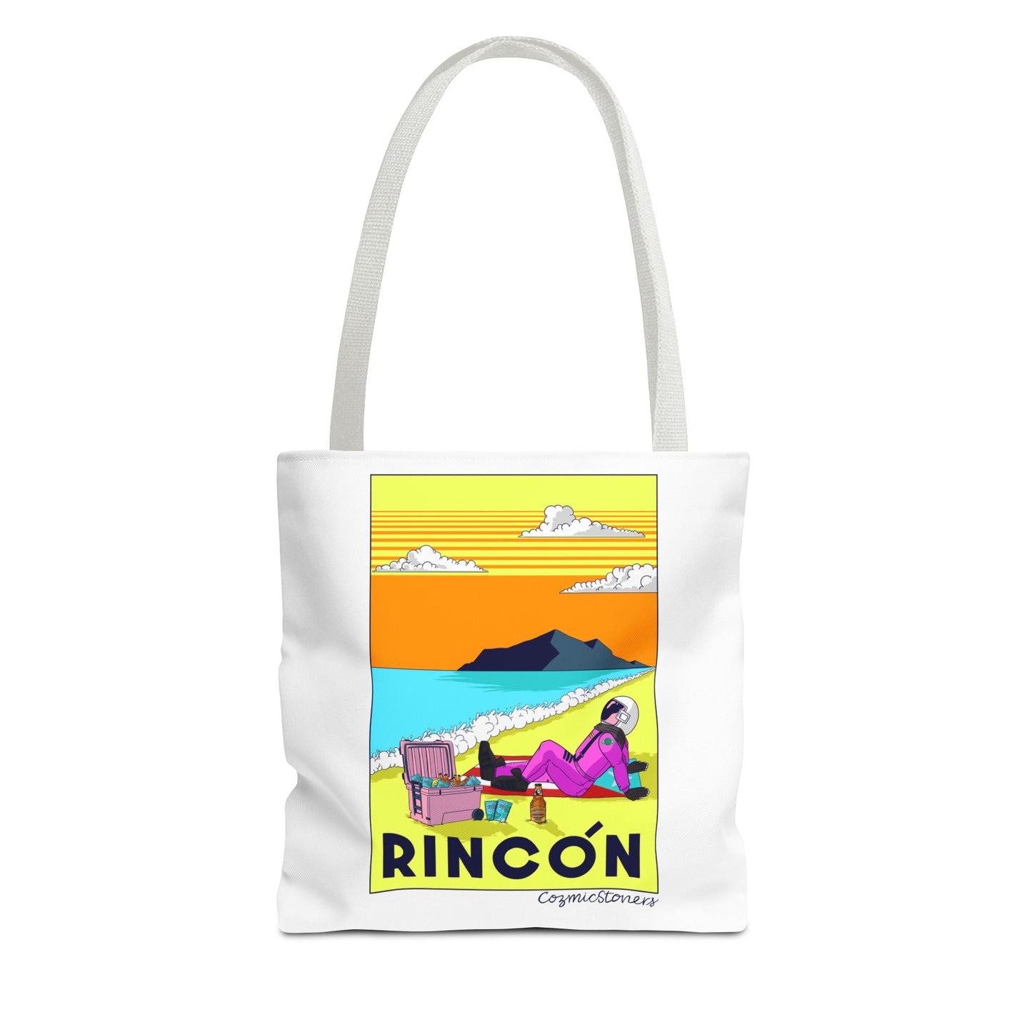 Bolsa de mano con Cozmic en Rincon Puerto Rico