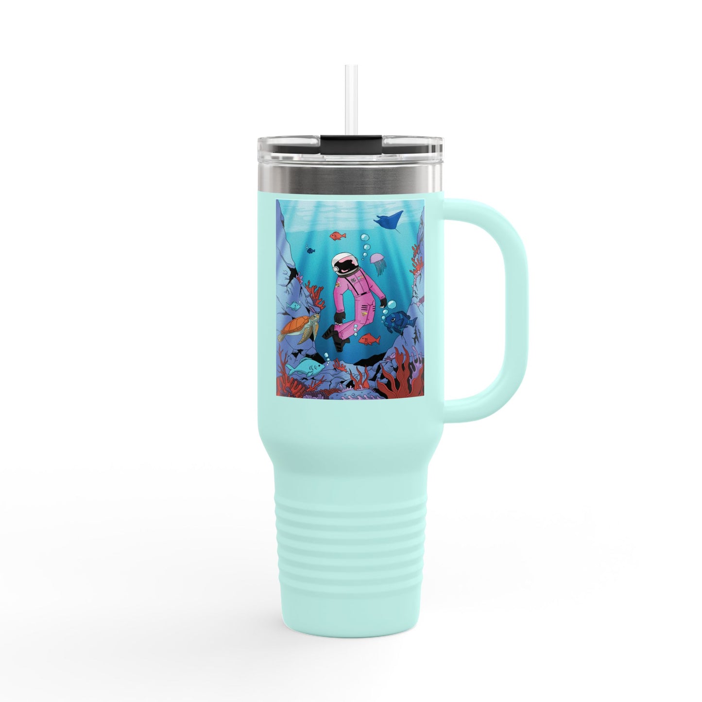 Taza de viaje térmica Ocean Explorer - 40 oz