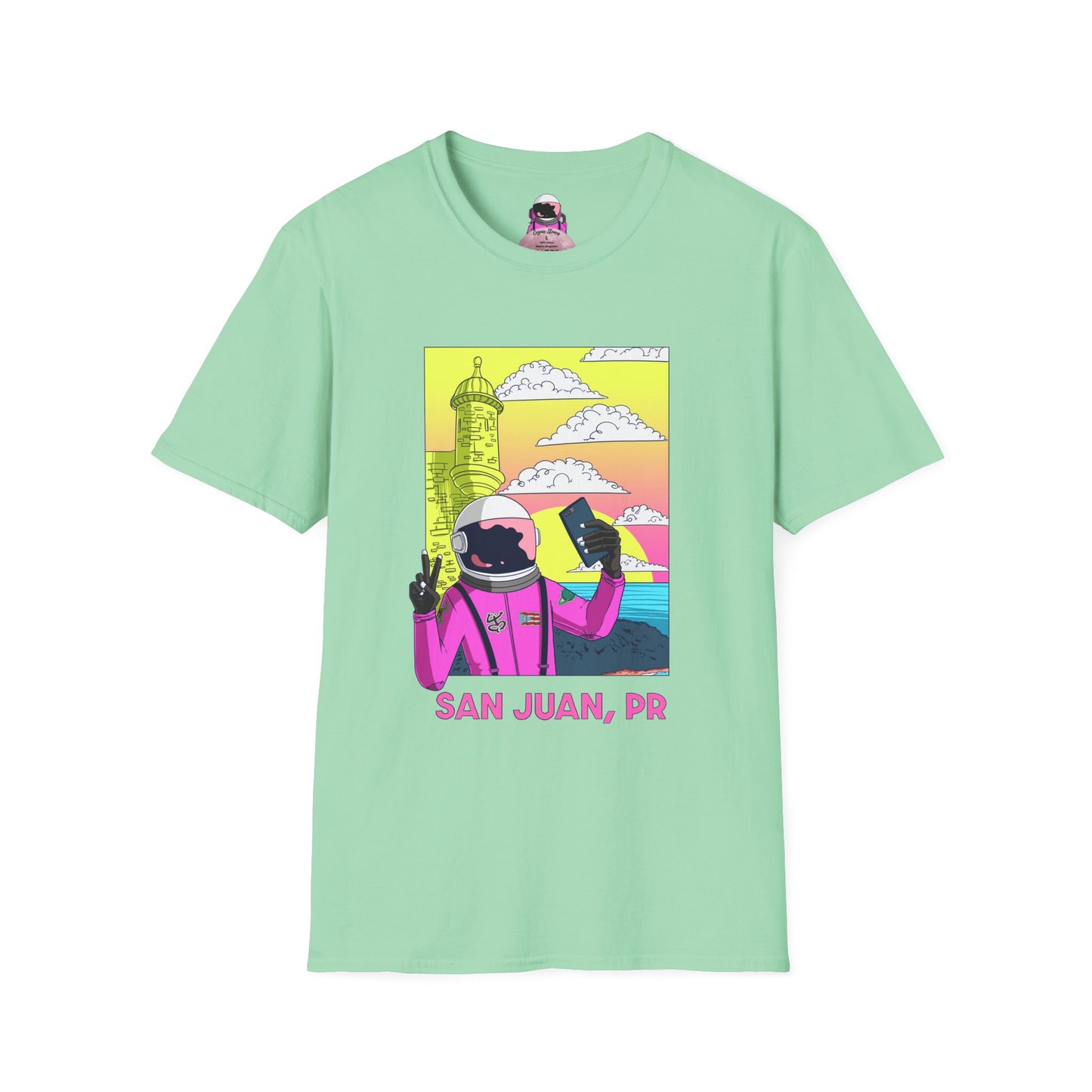 Camiseta Cozmic Selfie - Castillo San Felipe Del Morro