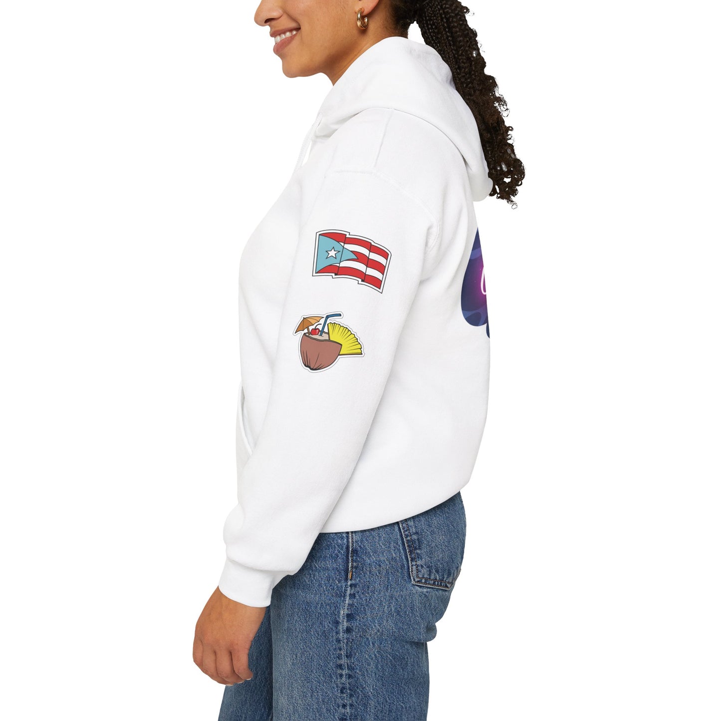 Sudadera con capucha Cozmic Puerto Rico Vibes